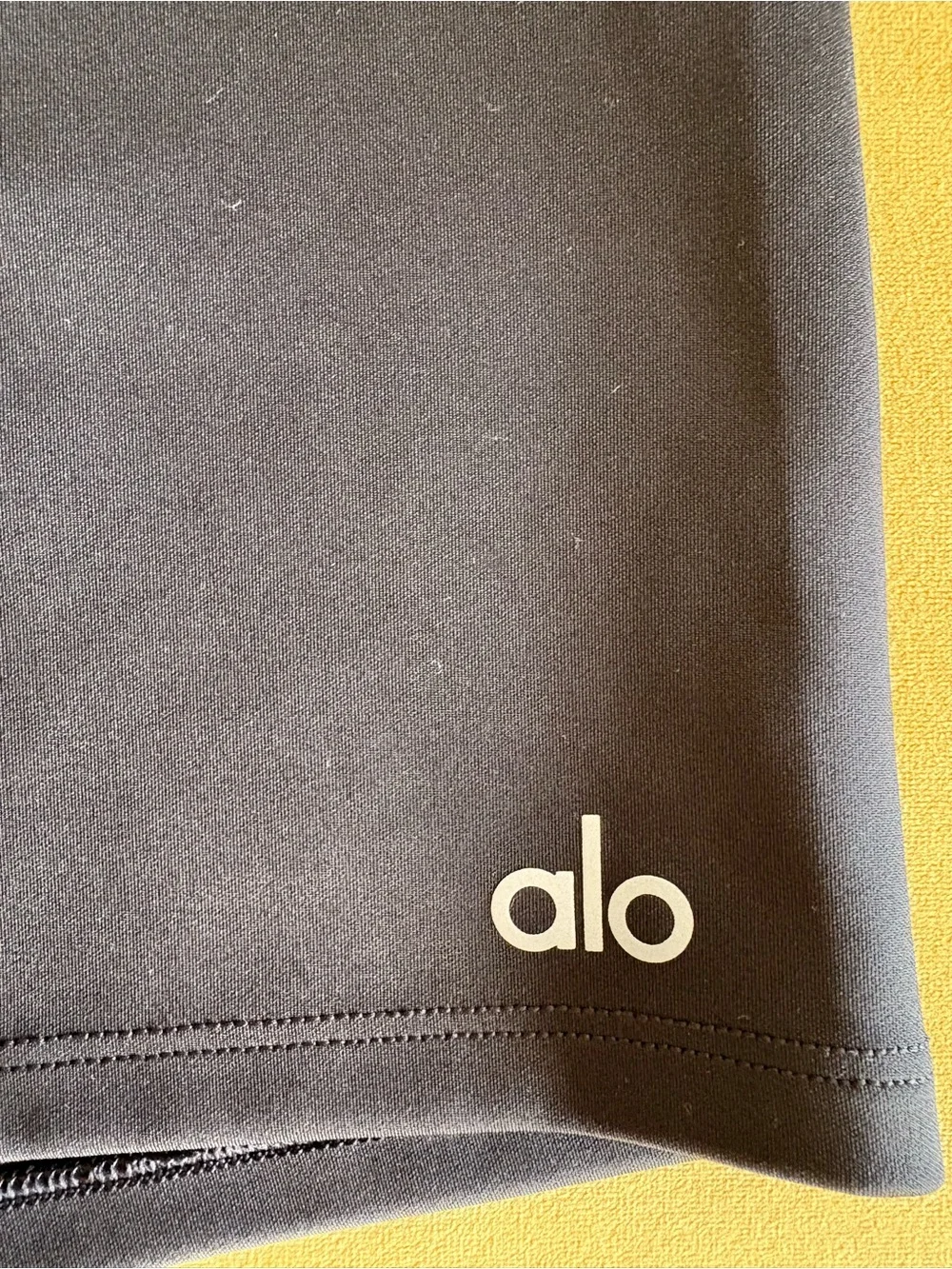 Alo Yoga Black High-Waist 3” Biker Shorts Size S Athletic Yoga Shorts New